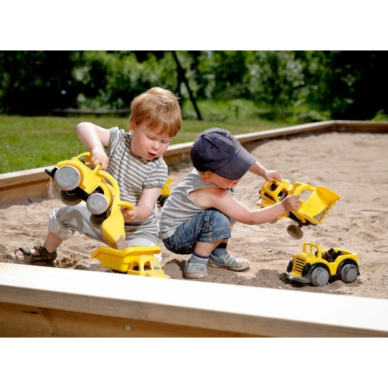 Viking Toys количка Трактор за малки Строители, 28см, 31215